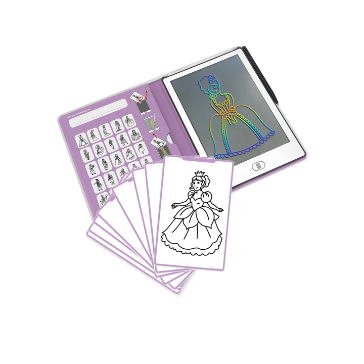 Kidydraw mini tekentablet prinsessen