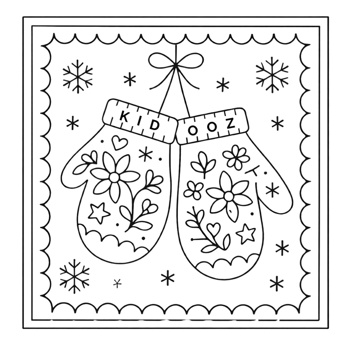 Kleurplaat kerstmis