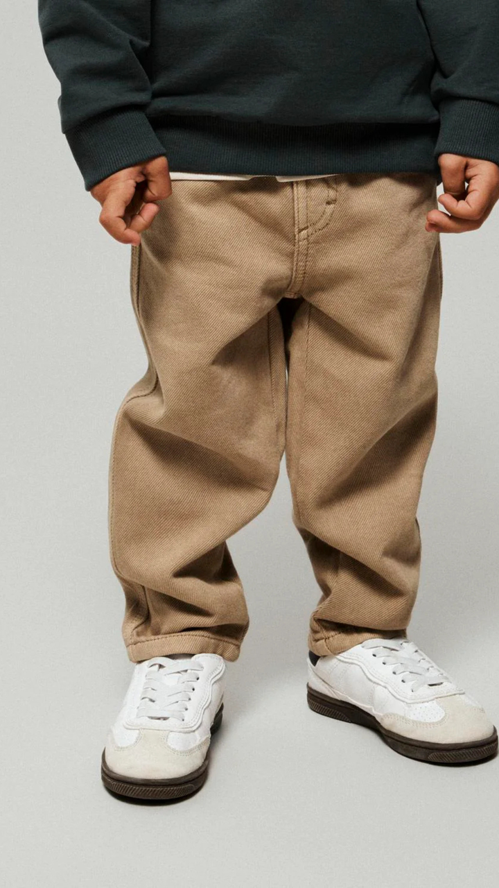 NMMSILAS TAPERED TWI PANT 3990-TW B Chinchilla