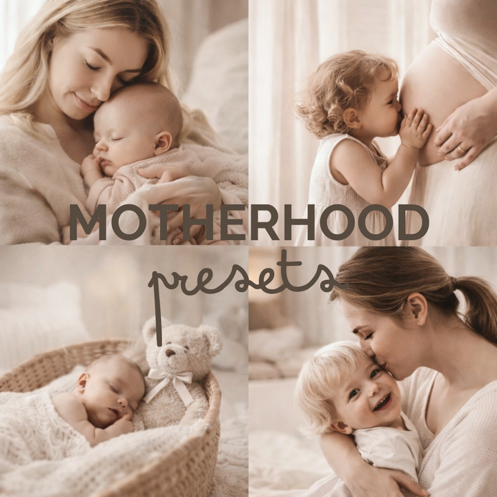 Presets bright neutral motherhood