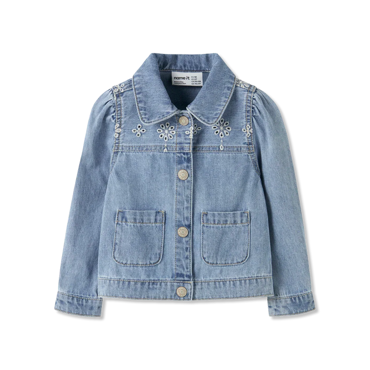 NMFHARPER DNM ANGLAISE JACKET 1026-OV H Light Blue Denim ANGLAISE