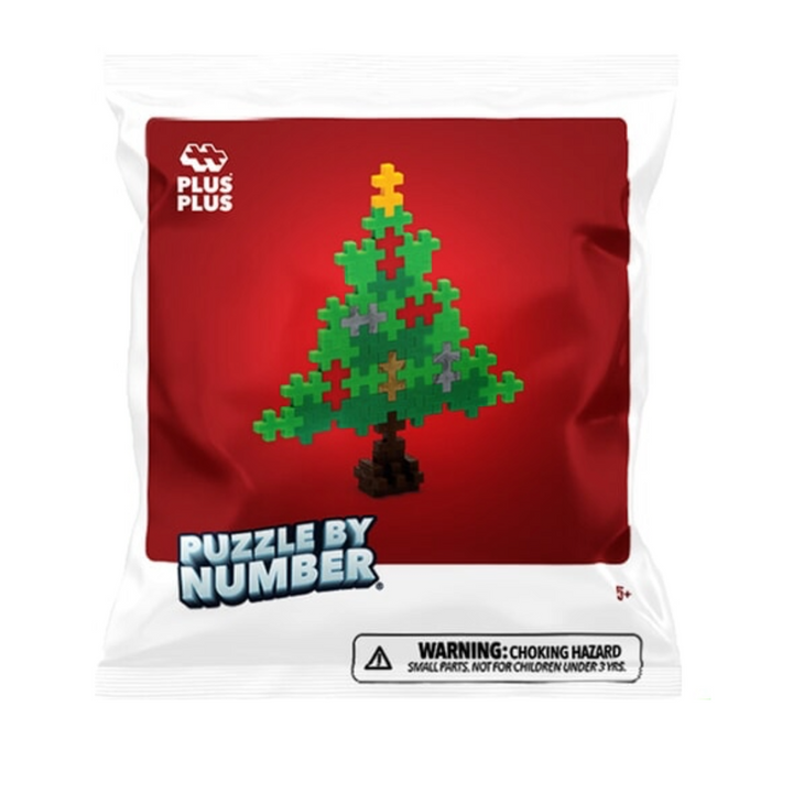 Puzzle by number — kerstboom