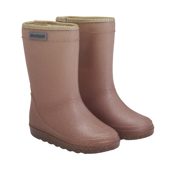 Thermo boots rose taupe