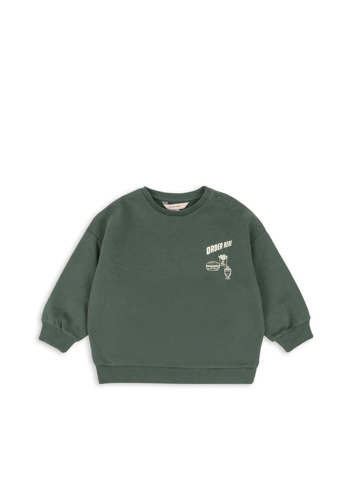 LOU SWEAT SHIRT OCS CILANTRO