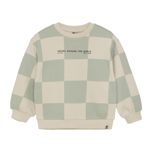 Sweater check print