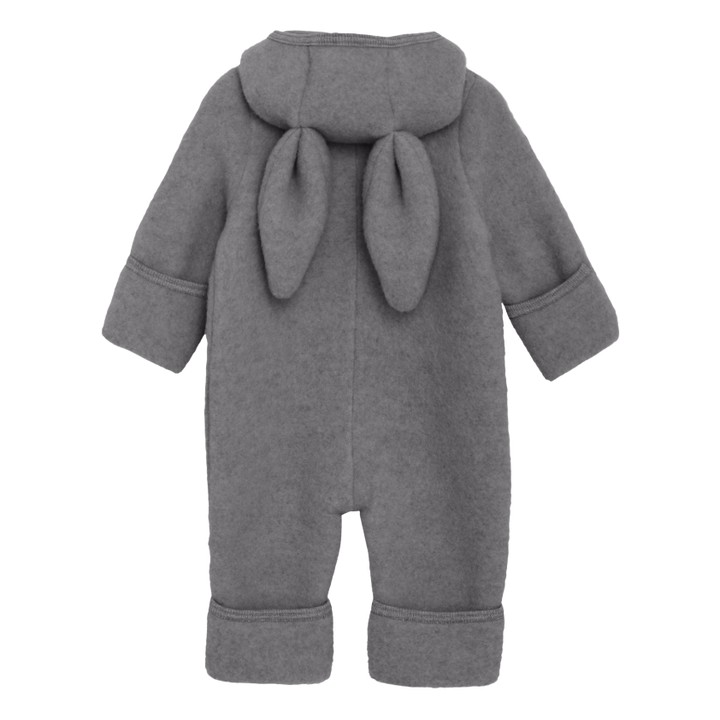 Overall wol medium grey melange