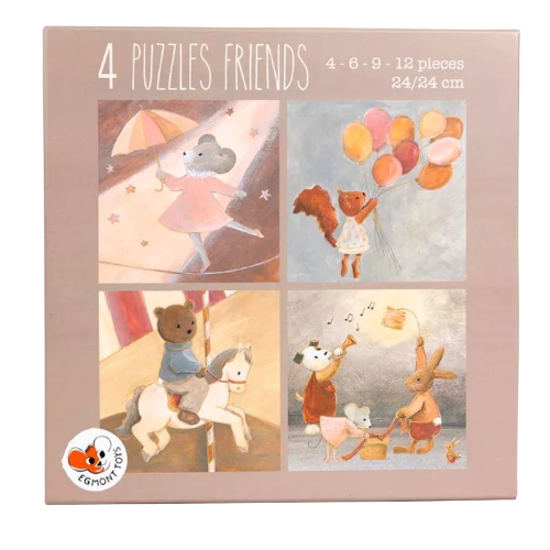 Puzzels (4st) vrienden