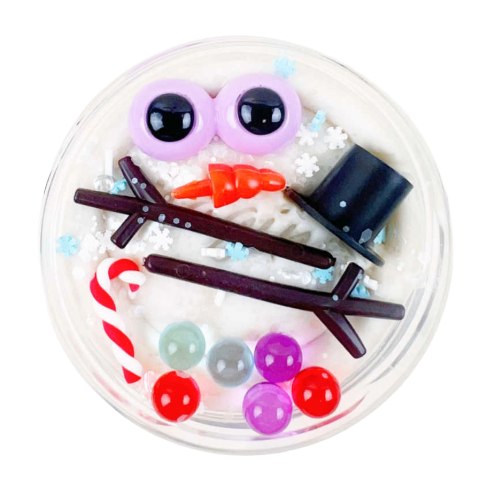 Surprise pot build a snowman