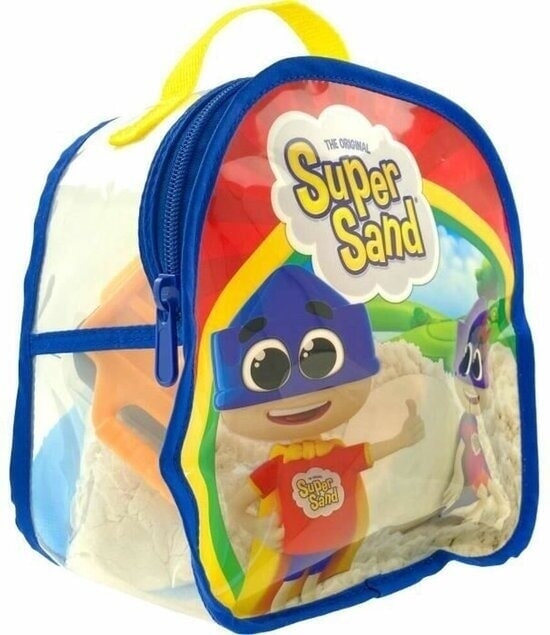 Kinetisch zand + rugzak