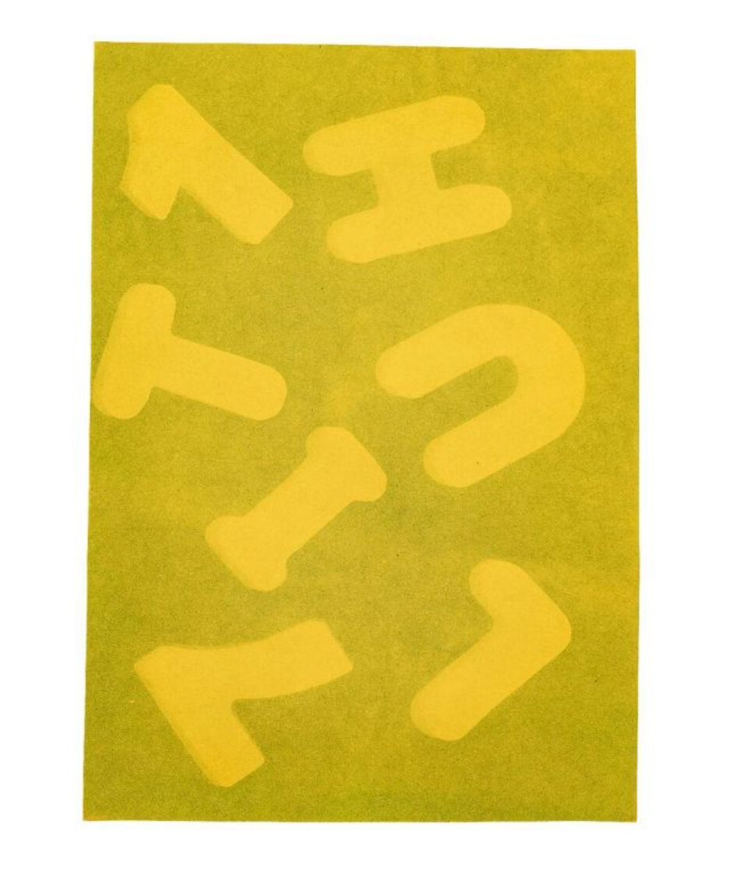 Zonnepapier A5 gekleurd