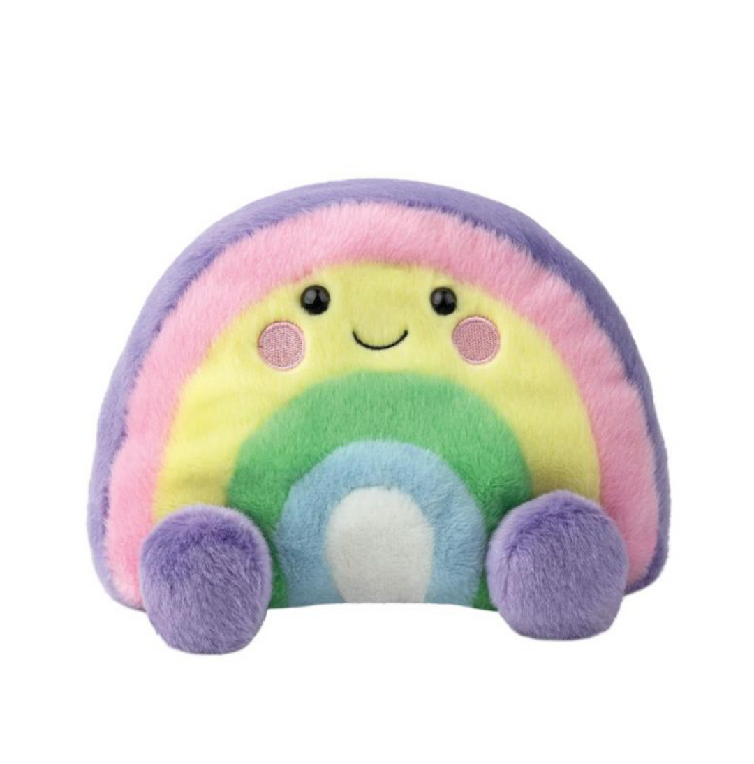 Knuffel regenboog 20 cm