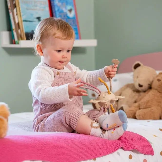 Silisoft zip trek speelgoed (aarde)