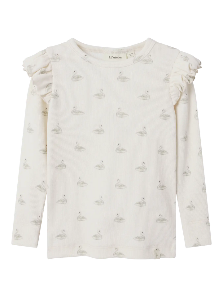 Longsleeve pastel parchment