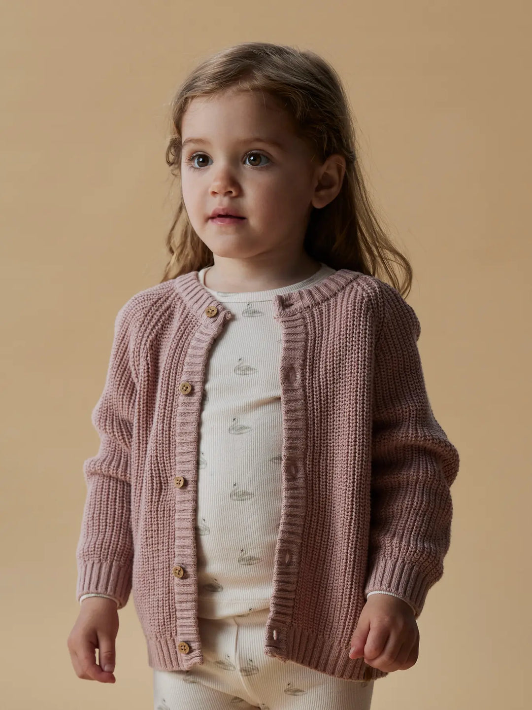 Longsleeve pastel parchment