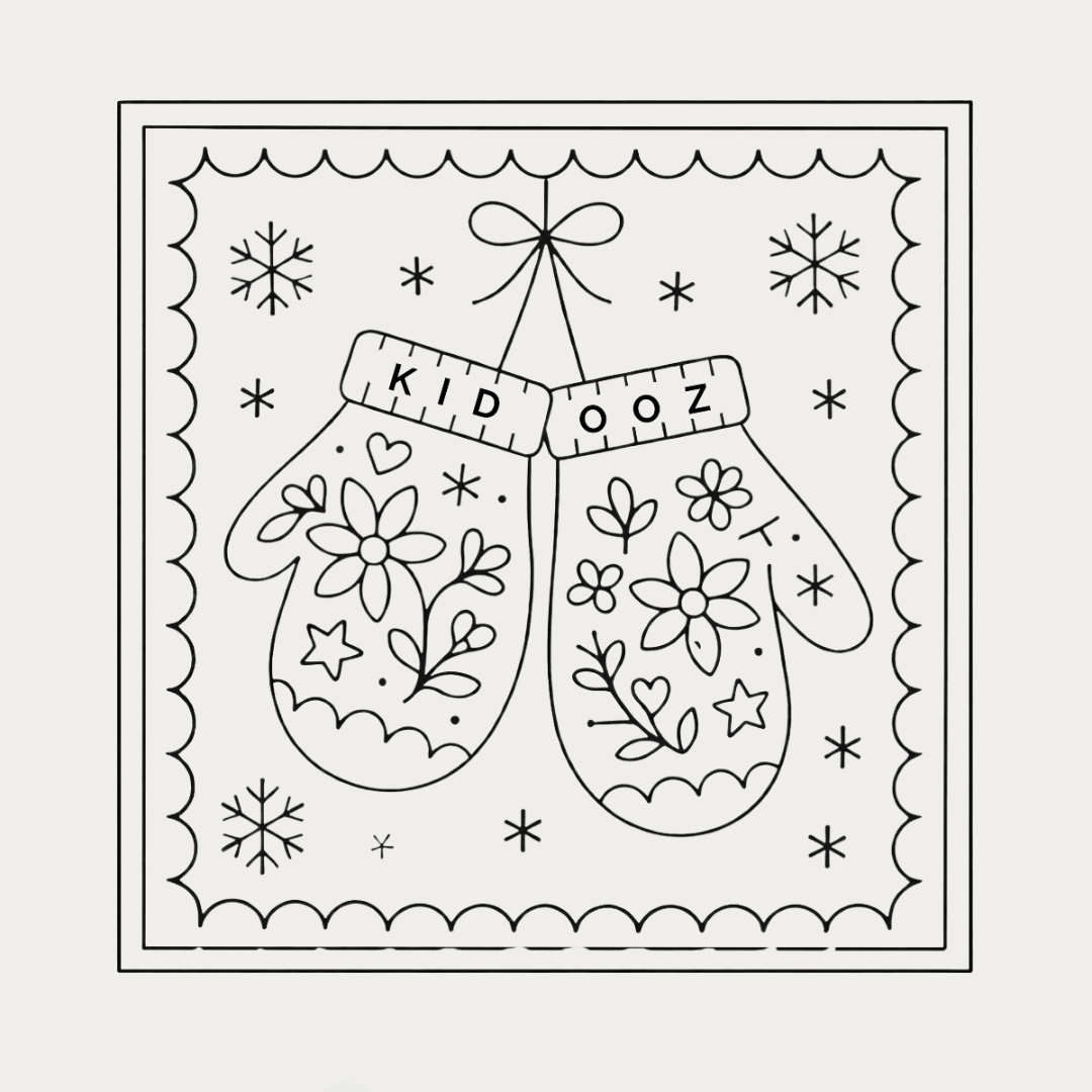 Kleurplaat kerstmis