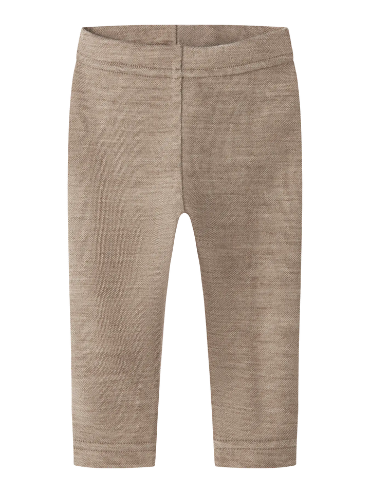 Wollen legging sepia tint