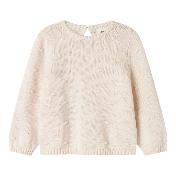 Knit pastel parchment