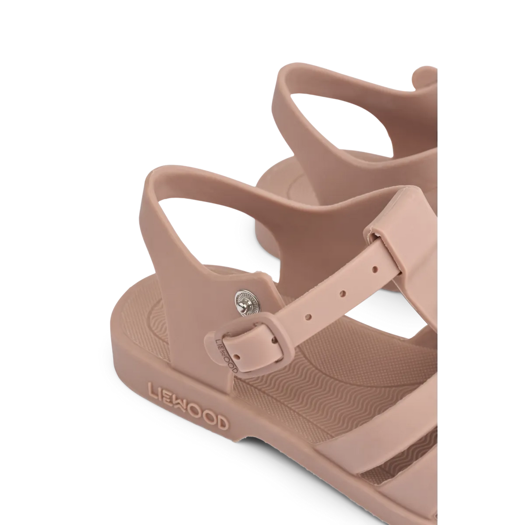 Bre sandalen peach dark rose