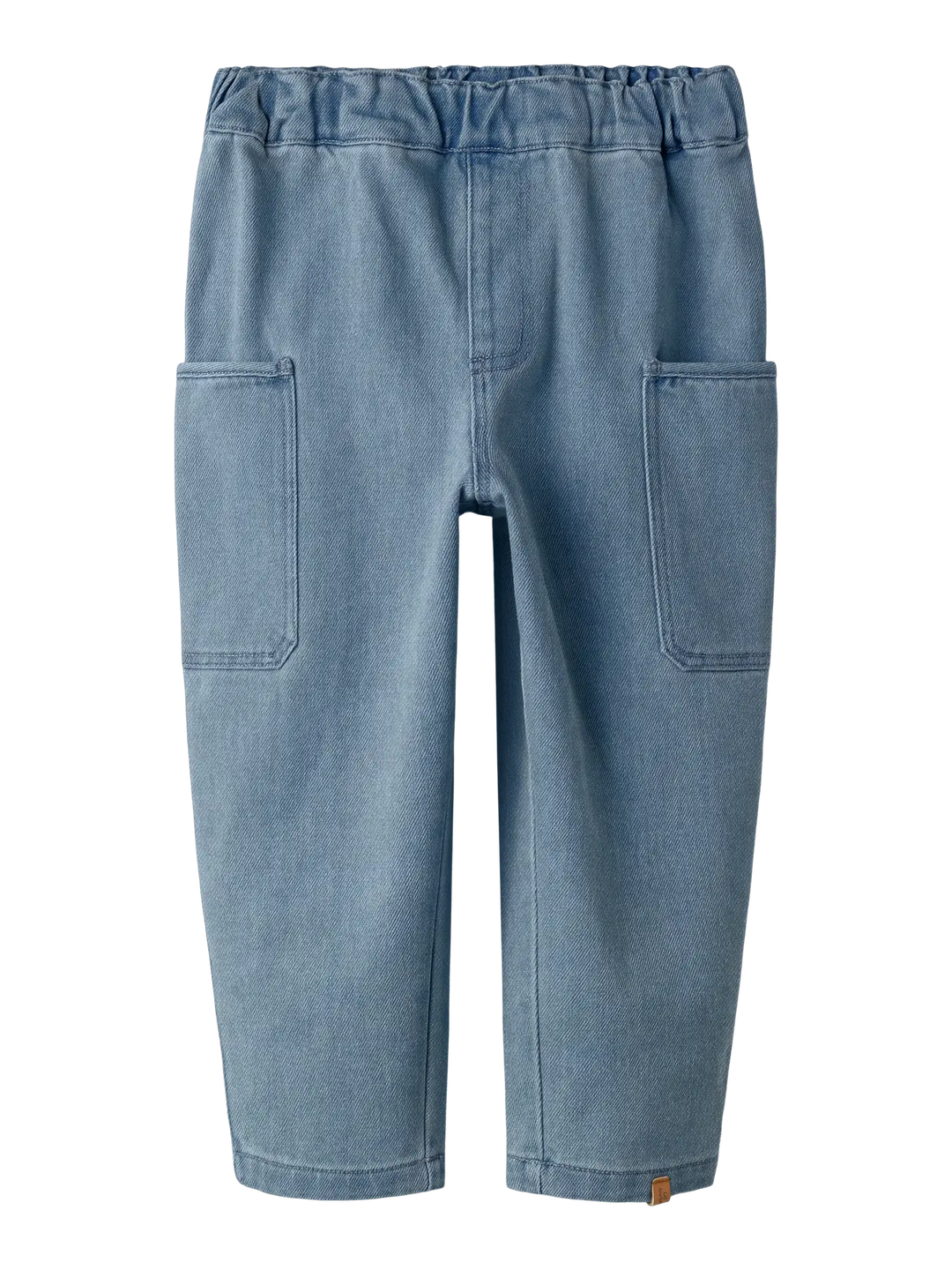 Broek baggy medium blue denim