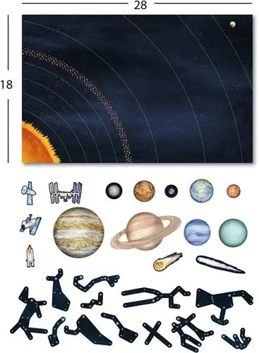 Magneetdoos Zonnestelsel