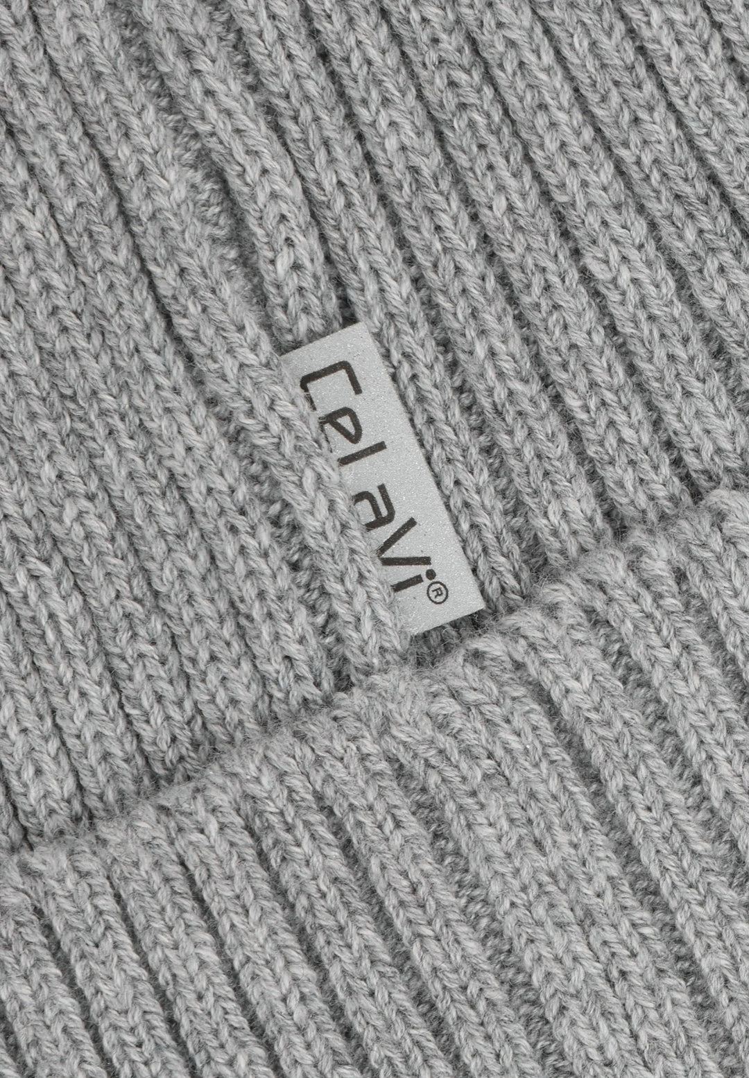 Beanie knitted quiet shade melange