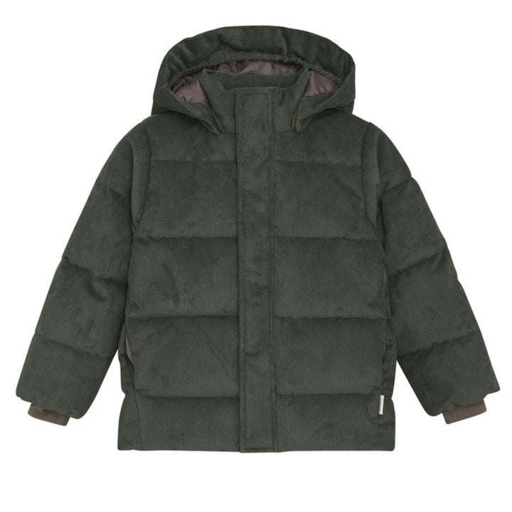 Winterjas corduroy kambaba