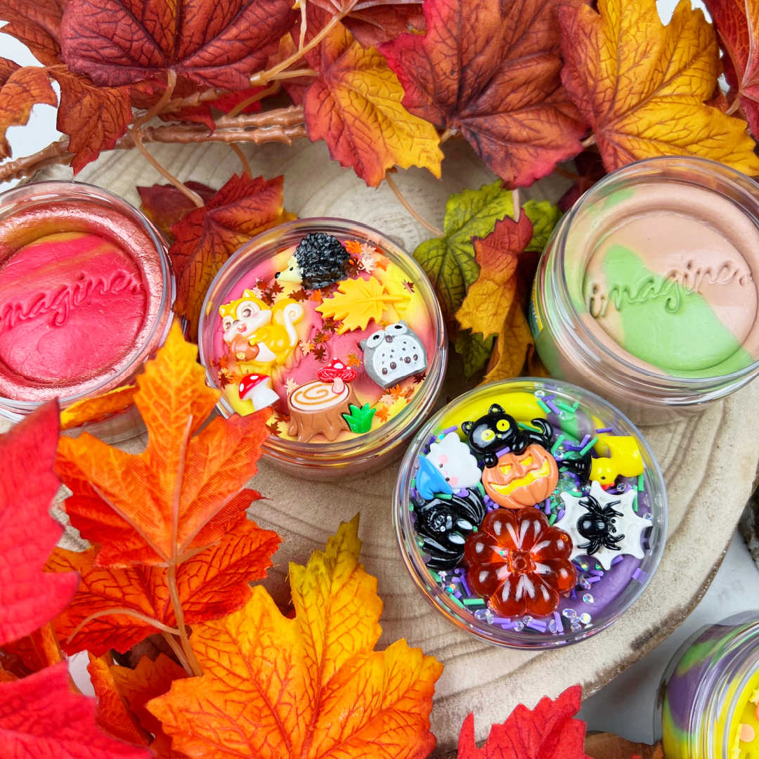 Play dough autumn shimmer