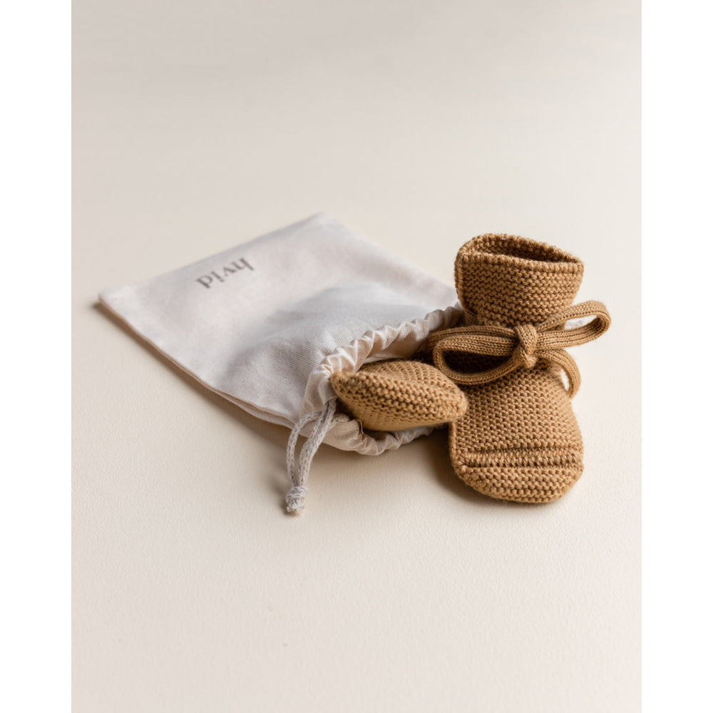 hvid-hvid-booties-ochre-0-9-months