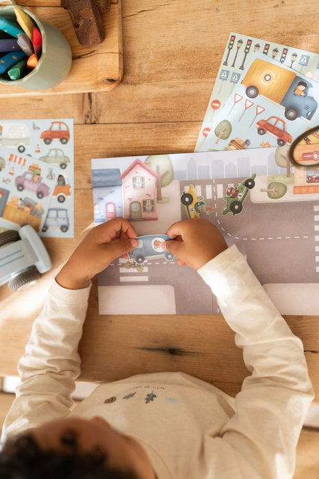 Jim's traffic sticker story