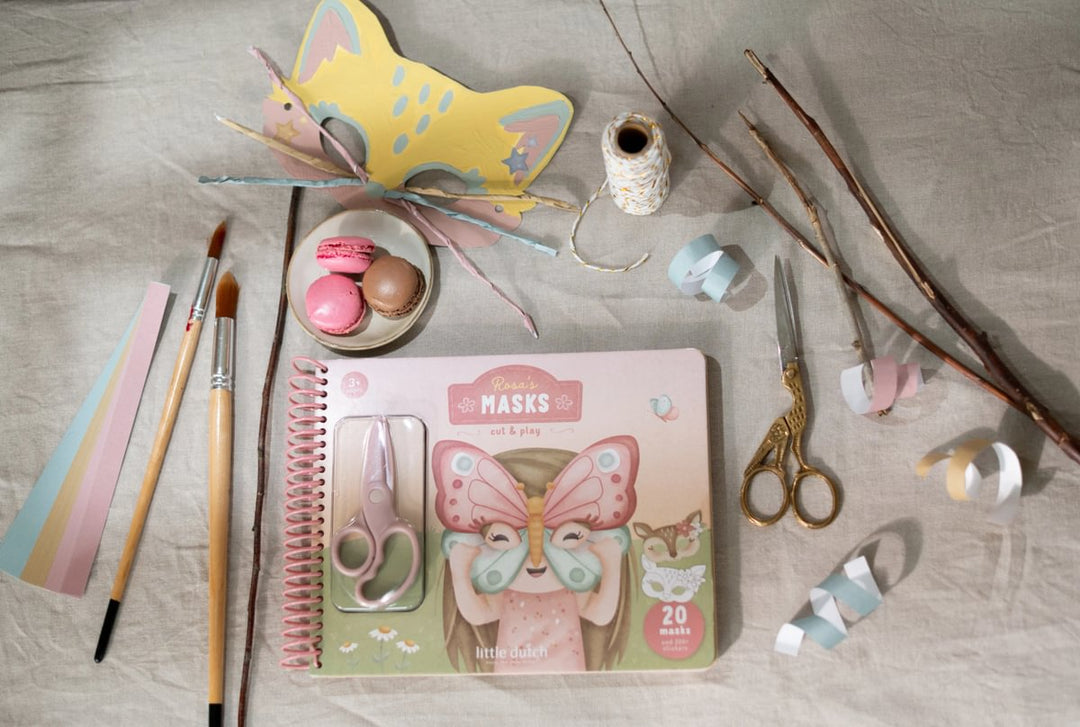 Rosa's maskers maken boek