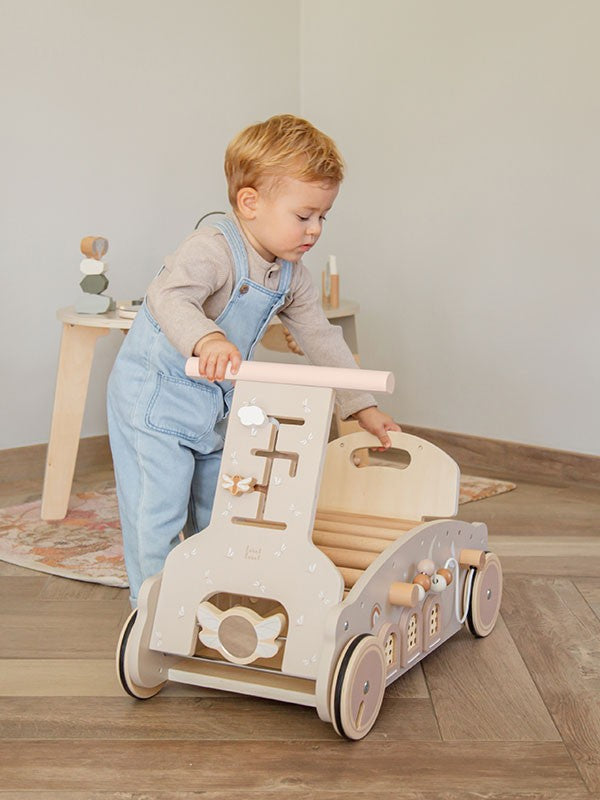 3-in-1 rocker, walker & car - nougat