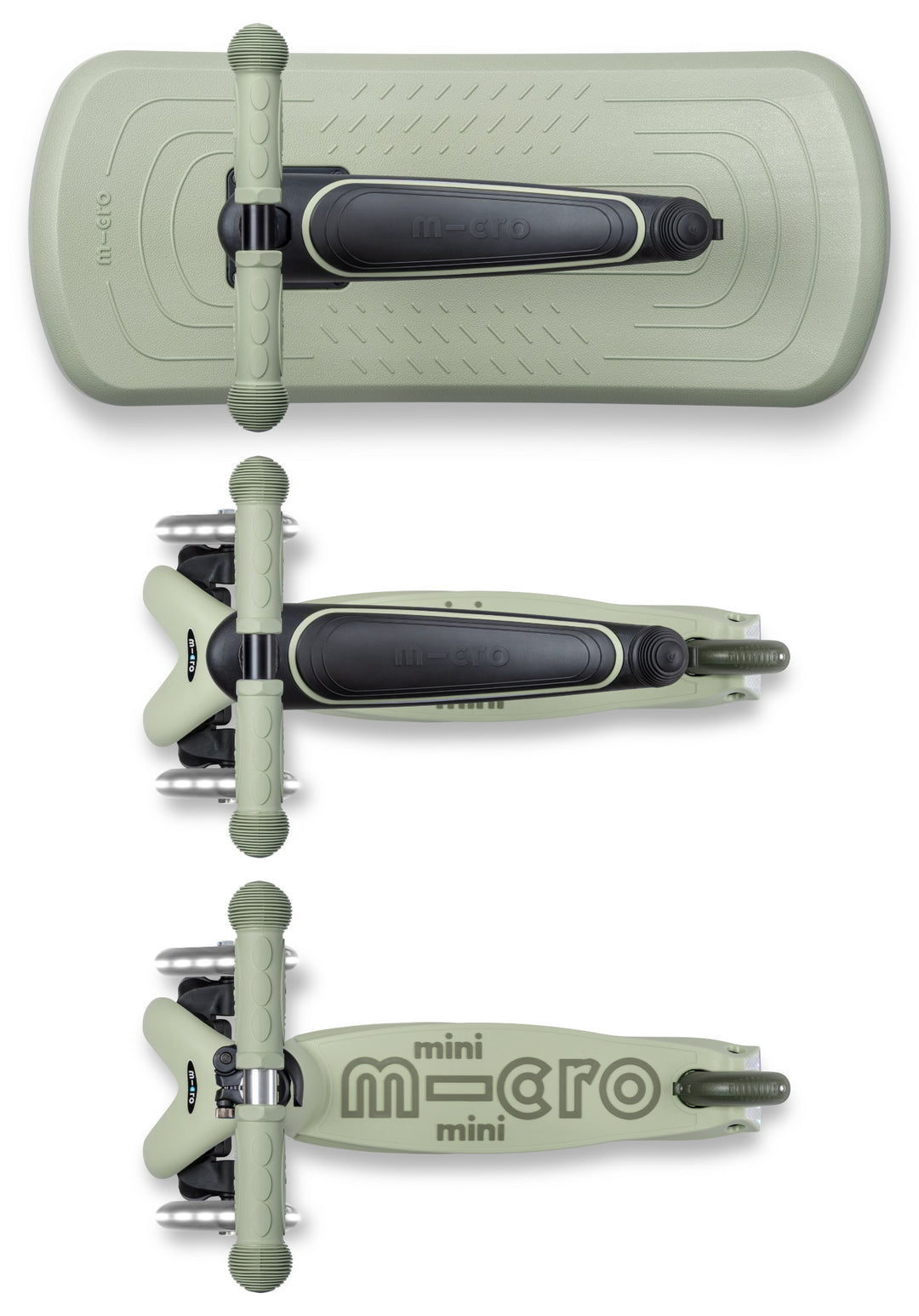 Micro mini 6in1 STEP ROCK & GO LED olive