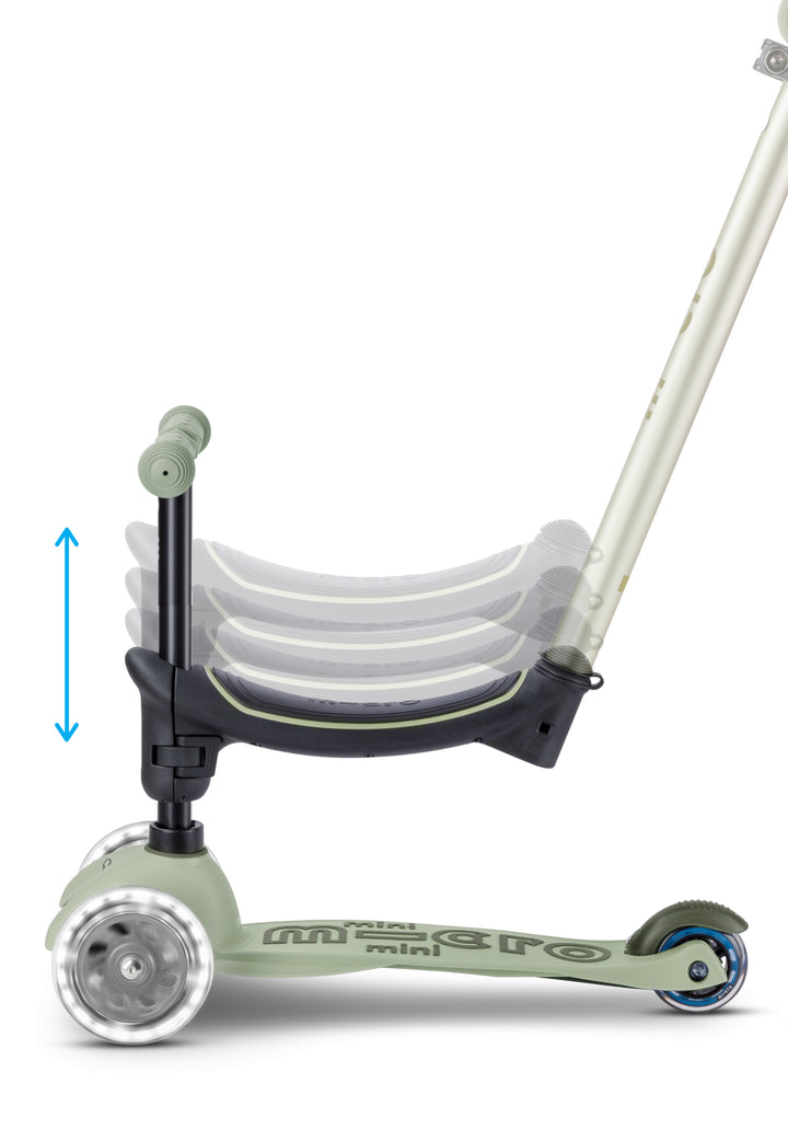 Micro mini 6in1 STEP ROCK & GO LED olive