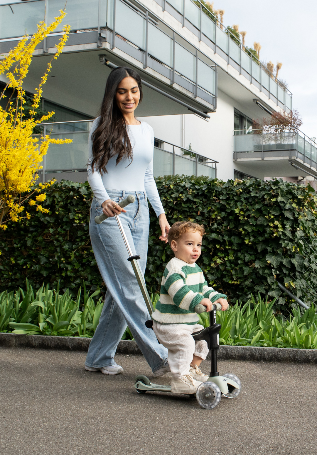 Micro mini 6in1 STEP ROCK & GO LED olive