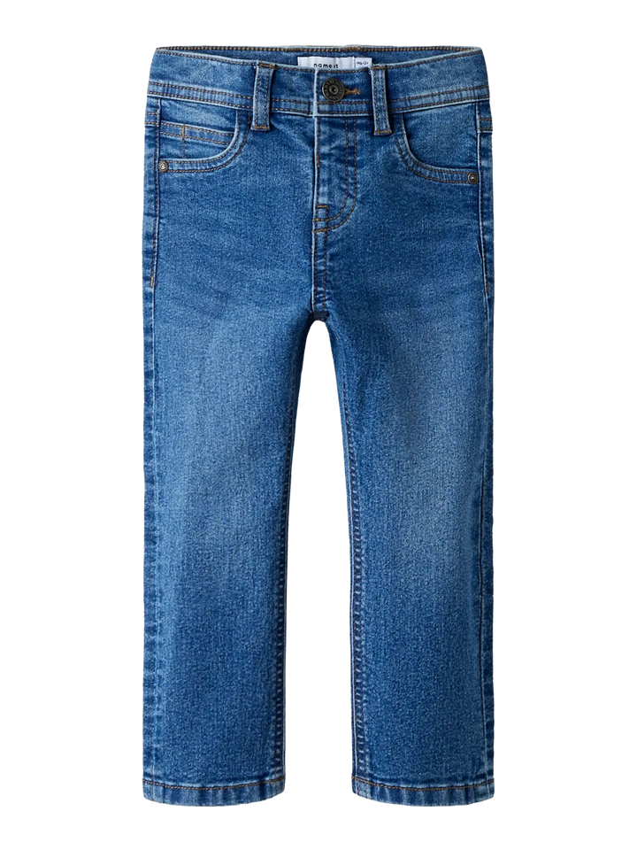 NMMSILAS SLIM JEANS 1061-DT TB Medium Blue Denim