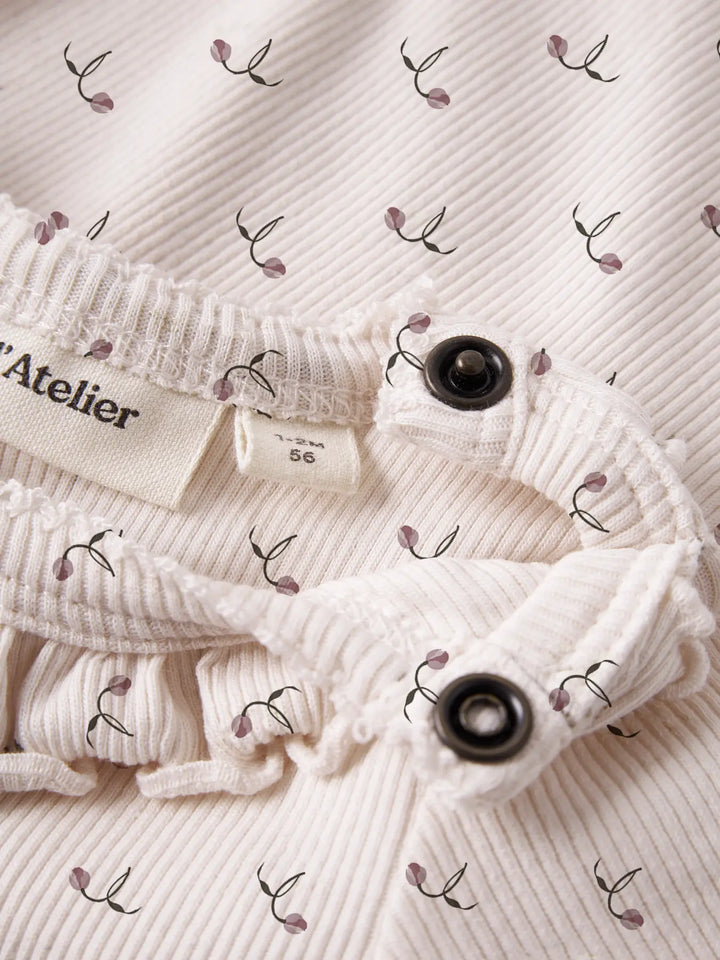 Romper almost mauve tulip