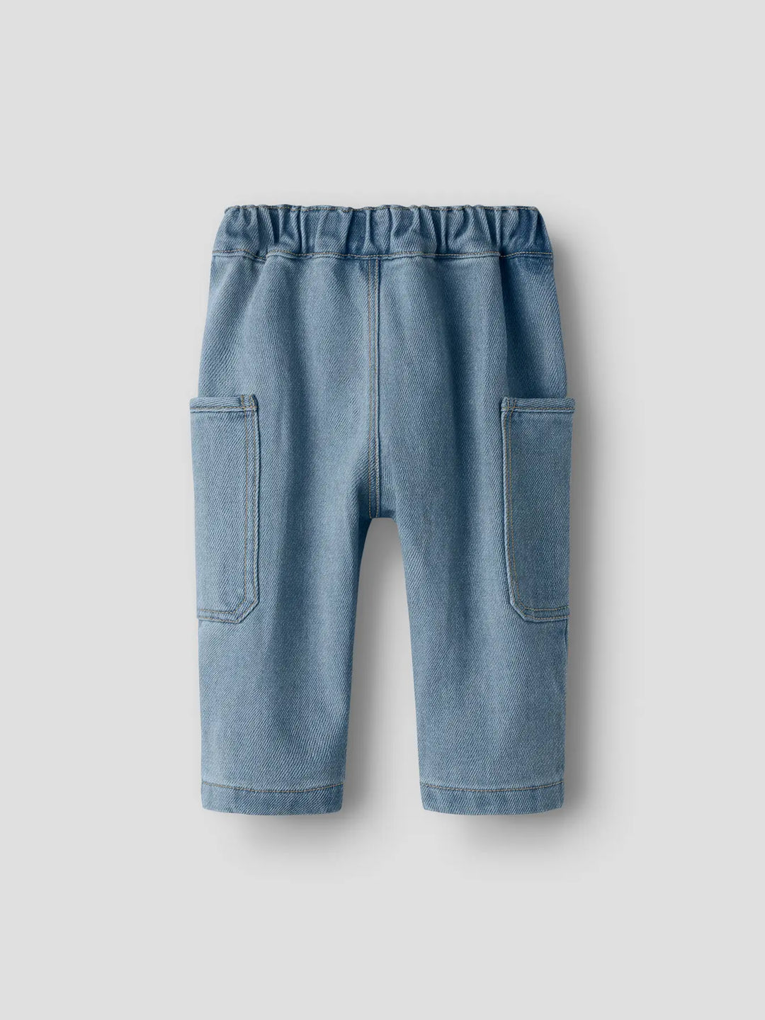 Broek baggy medium blue denim