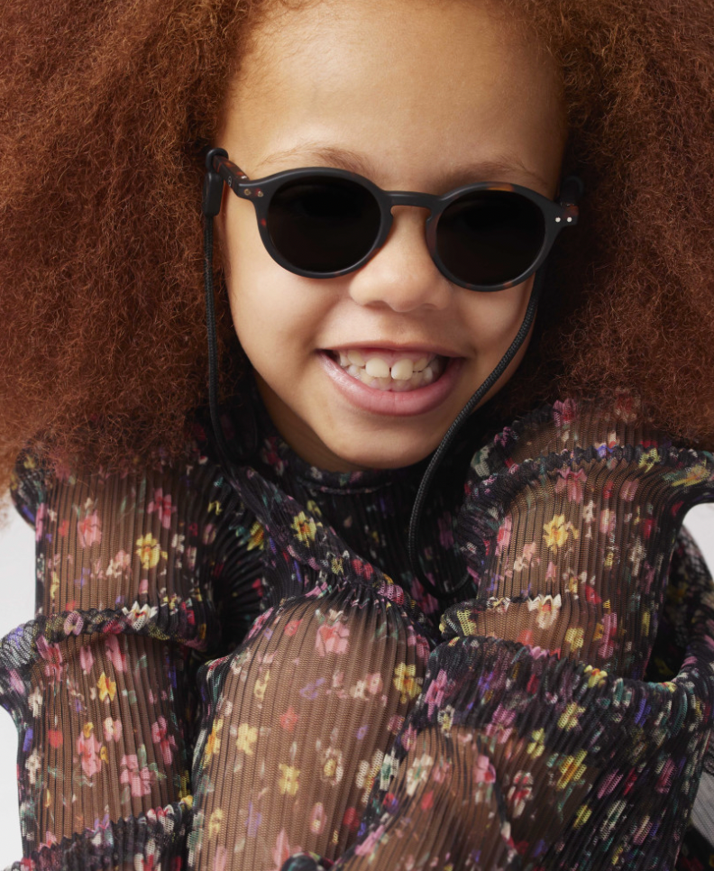 Zonnebril #D black junior - Kidooz