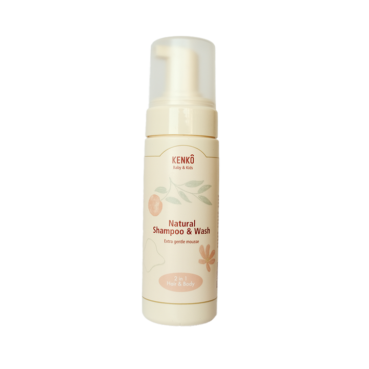 Natural Shampoo & Wash Mousse - Baby & Kids