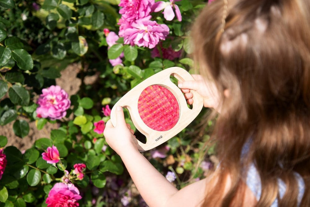 Houten caleidoscoop (easy-hold)