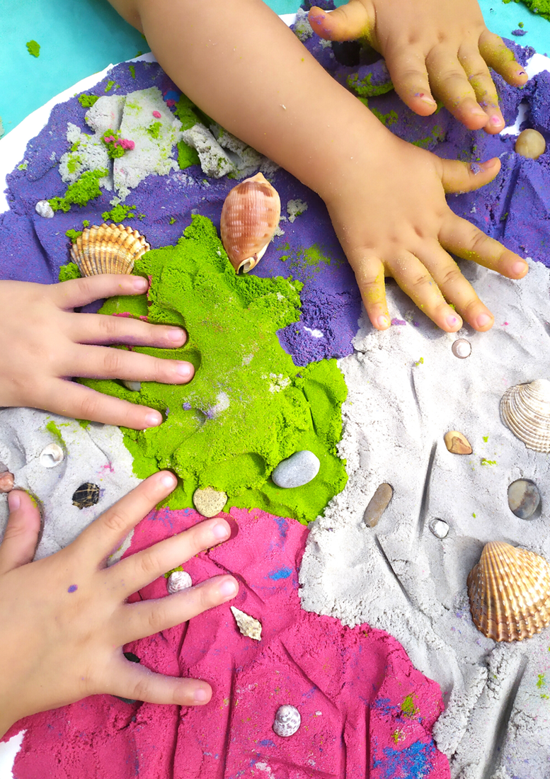 Kinetisch zand 1 kg natural