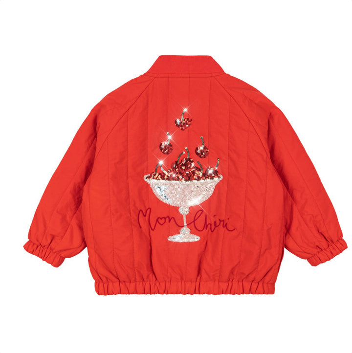 Juno bomber jasje FIERY RED
