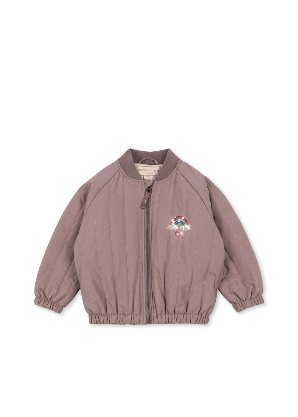 Juno sequin glitter jasje twilight mauve