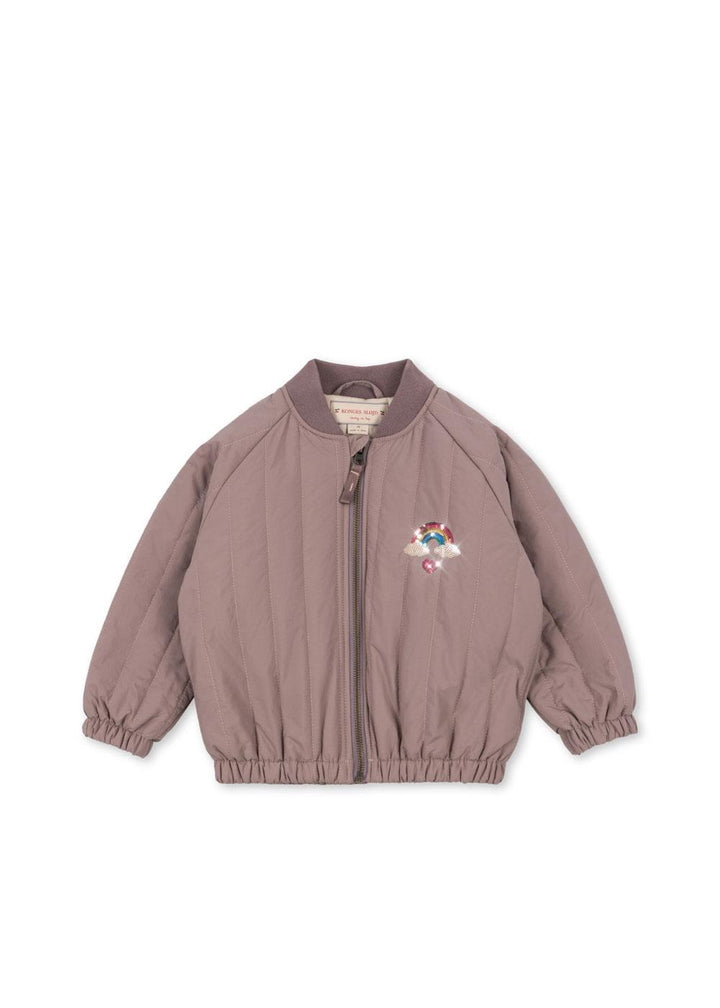Juno sequin glitter jasje twilight mauve