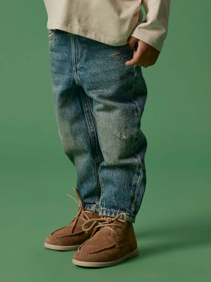 Jeans vintage medium blue denim