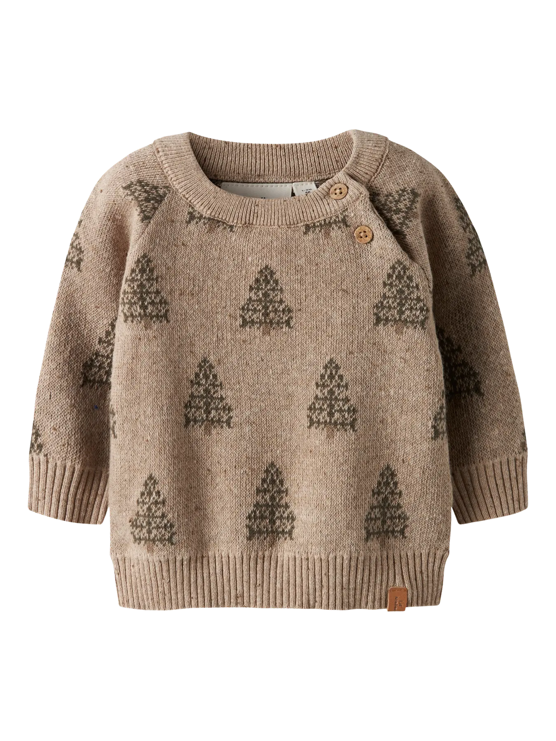 Knit oxford tan